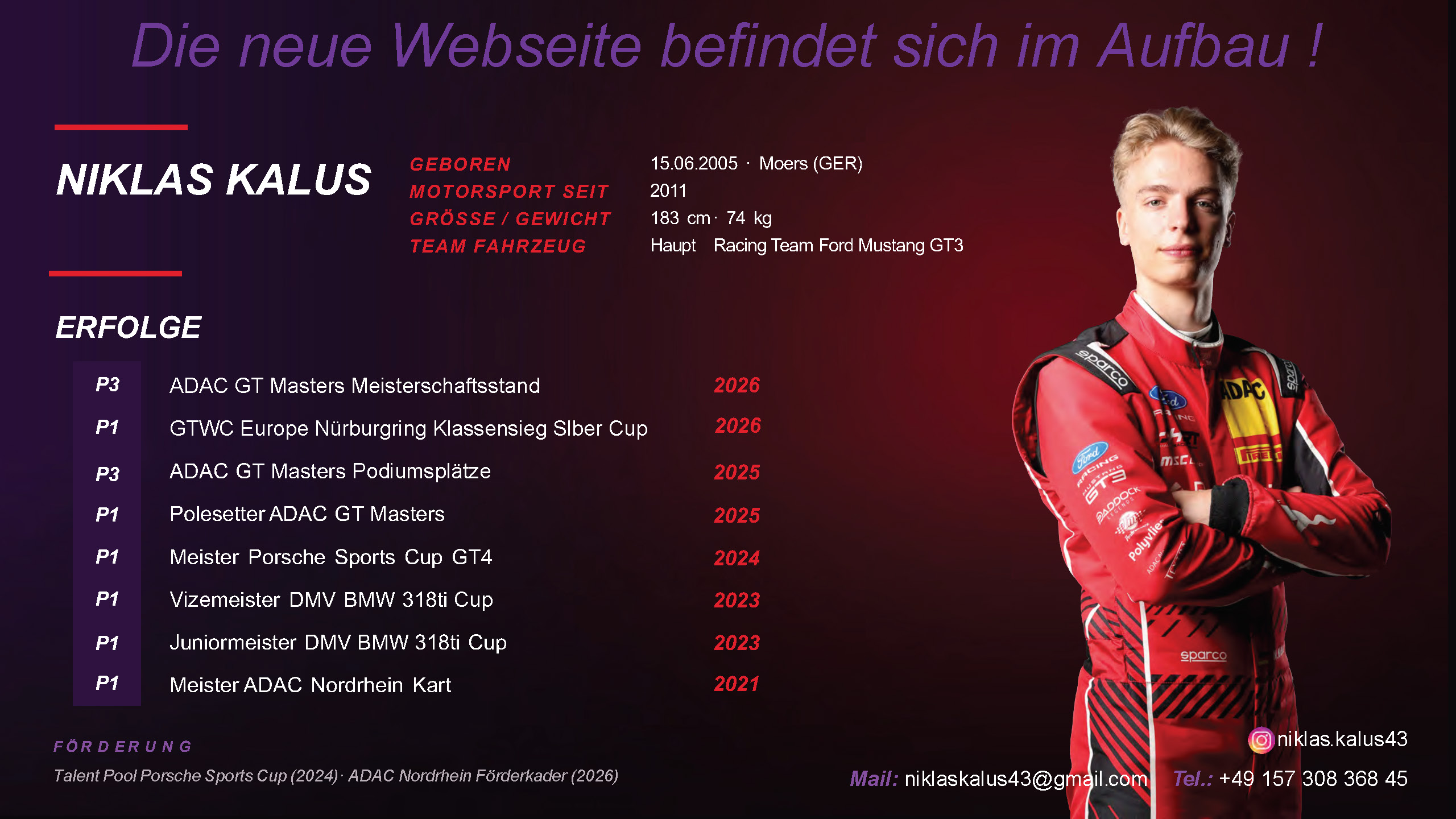 Website im Aufbau